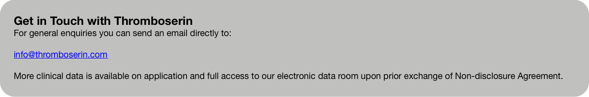 Get in Touch with Thromboserin
For general enquiri